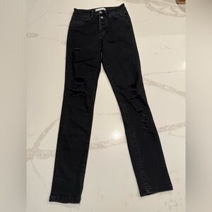 Flying Monkey Black Skinny Jeans
